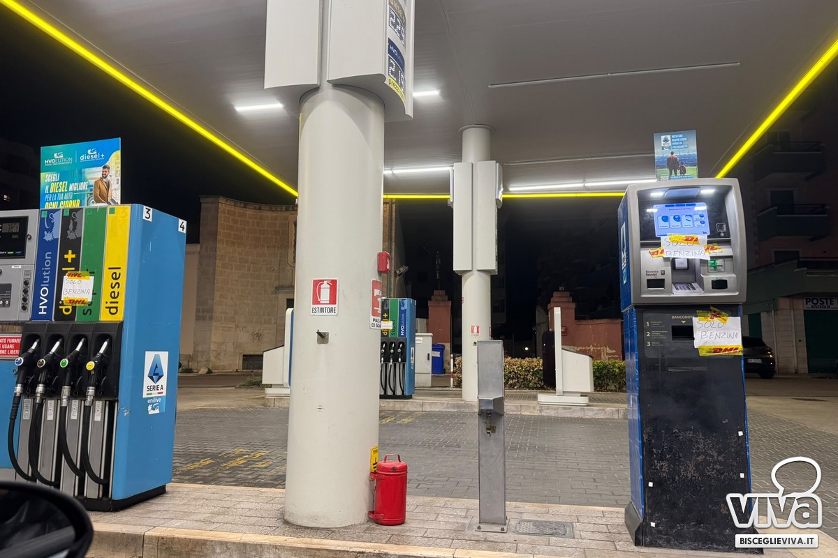 Diesel terminato nei distributori Eni