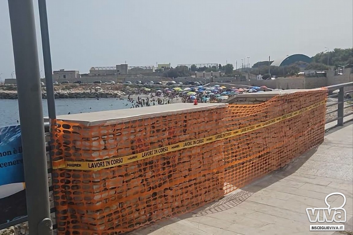 Chiuso uno dei due accessi alla Spiaggia del Pretore
