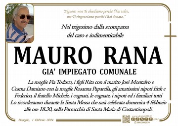 rana mauro angelo