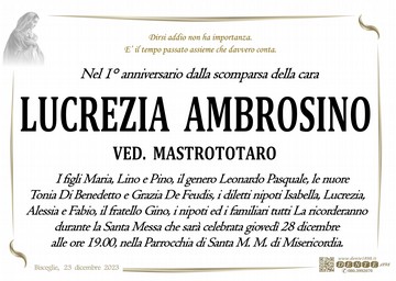 Ambrosino Lucrezia Mad Nuova