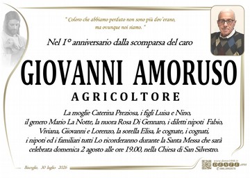 Amoruso Giovanni Cristo Agnello