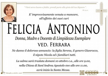 Antonino Felicia croce grande