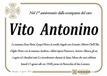 Antonino Vito croce greca