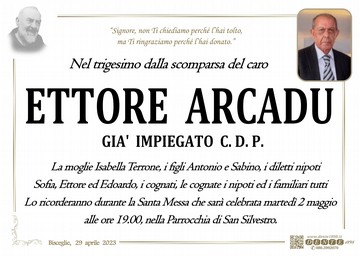 Arcadu Ettore Padre Pio nuovo