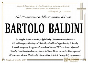 Baldini Bartolo Croce Grande