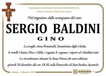 Baldini Sergio Croce San Damiano