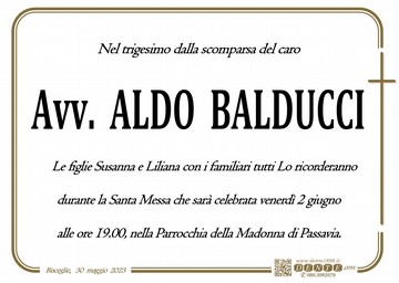 Balducci Aldo Croce semplice