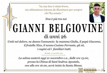Belgiovine Gianni Croce Grande