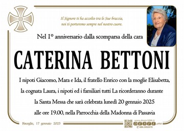 Bettoni Caterina Croce nel tondo