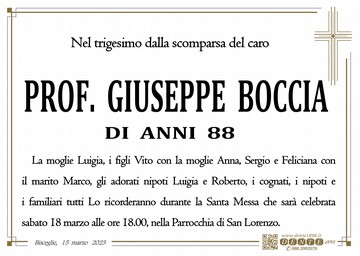 Boccia Giuseppe Croce Grande