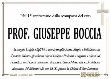 Boccia Giuseppe Croce Grande