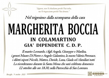 Boccia Margherita Croce Pesci