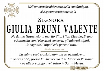 Bruni Valente Giulia Croce tonda