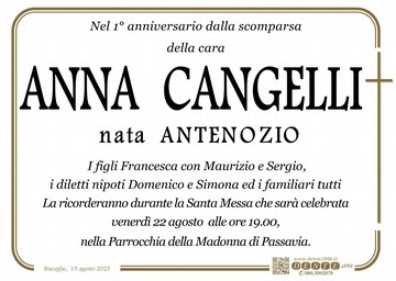 Cangelli Anna Croce semplice