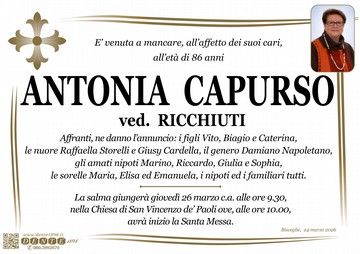 Capurso Antonia Croce Firenze