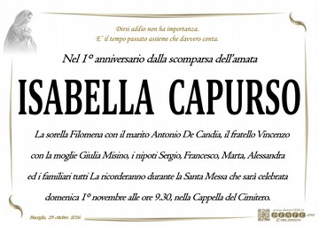 Capurso Isabella Mad Nuova