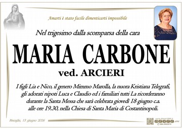 CARBONE MARIA Madonna Cuore