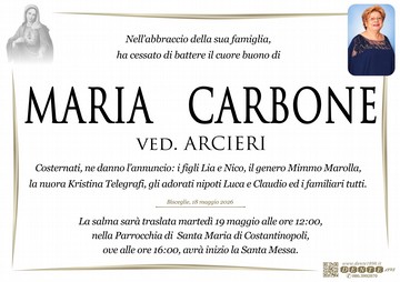 CARBONE MARIA Mad Cuore da obitorio sopedale civile