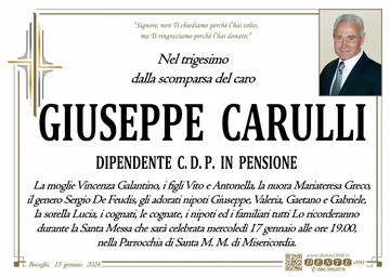 Carulli Giuseppe Croce Papale