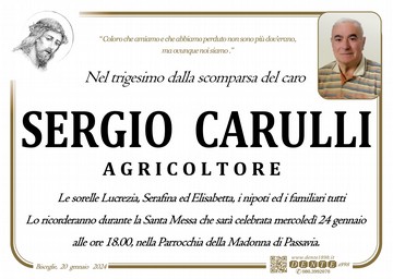 Carulli Sergio Cristo puntini