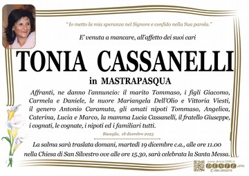 Cassanelli Tonia madonna