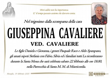 Cavaliere Giuseppina Madonna Cuore