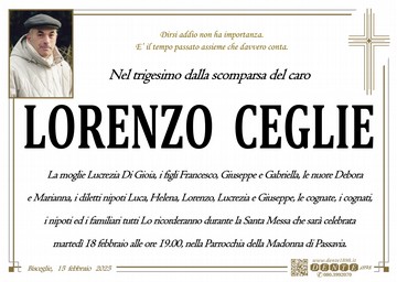 Ceglie Lorenzo Croce Grande
