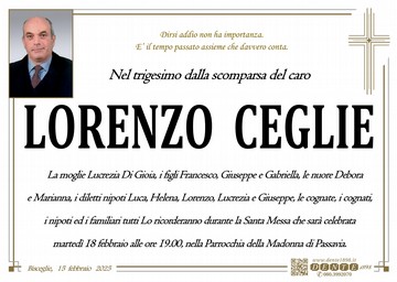 Ceglie Lorenzo Croce Grande