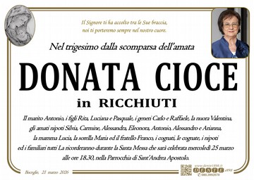 Cioce Donata Madonna con Bambino