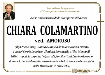 Colamartino Chiara Croce semplice