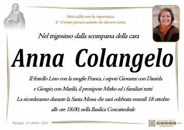 Colangelo Anna Madonna Cuore