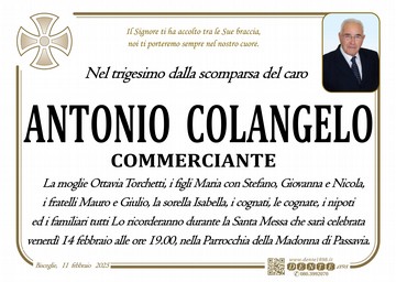Colangelo Antonio Croce nel tondo