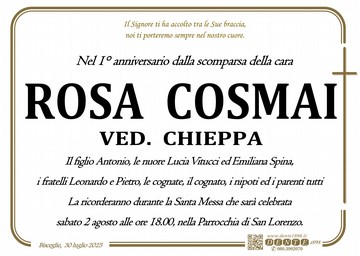 Cosmai Rosa Croce semplice