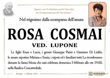 Cosmai Rosa Padre Pio nuovo