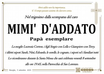 DAddato Mim Croce Grande