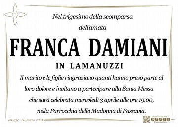 Damiani Franca Croce Pesci