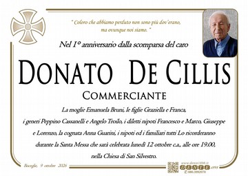 De Cillis Donato Croce nel tondo