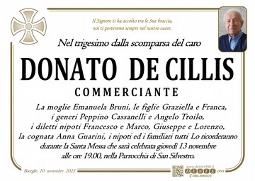 De Cillis Donato Croce nel tondo