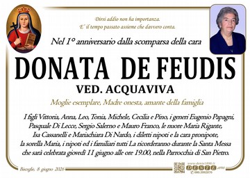 De Feudis Donata Mad dellAltomare