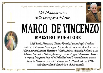 De Vincenzo Marco Cristo Miseric NUOVO