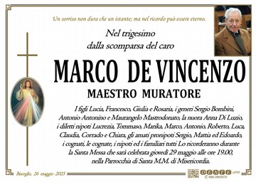 De Vincenzo Marco Cristo Miseric NUOVO