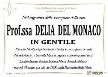 Del Monaco Delia Croce Pesci