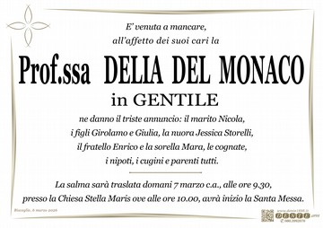 Del Monaco Delia Pesci
