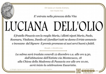 DellOlio Luciana Madonna con il bambino