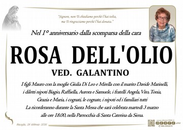 DellOlio Rosa Mad Nuova