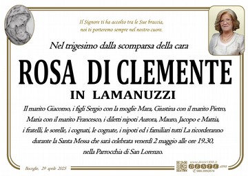 Di Clemente Rosa Madonna con Bambino