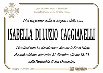 Di Luzio Isabella Caggianelli Croce nel tondo