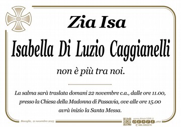 Di Luzio Isabella croce tonda