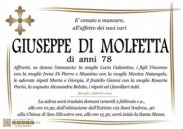 Di Molfetta Giuseppe croce firenze