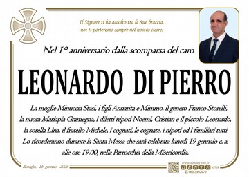 Di Pierro Leonardo Croce nel tondo